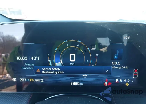 2025 Chevrolet Equinox Awd Rs z USA, uszkodzony, nr VIN 3GNAXTEG7SL141779